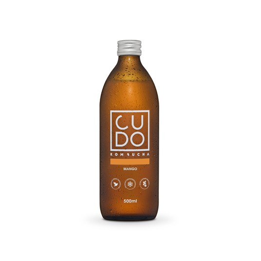 Cudo - Kombucha Mango 500ml -zdjęcie numer 1