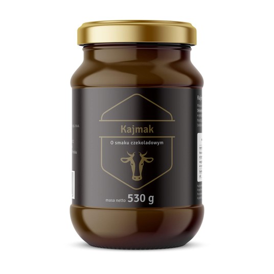 Kajmak krem mleczny czekoladowy, 530g -zdjęcie numer 1