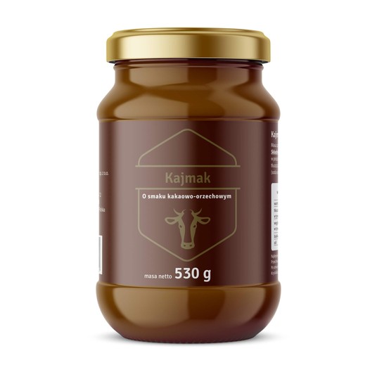 Kajmak krem o smaku kakaowo-orzechowym, 530g -zdjęcie numer 1
