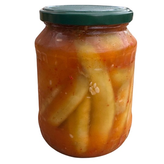 PzT - Ostre pikle kiszone małosolne, 420g, szkło -zdjęcie numer 2