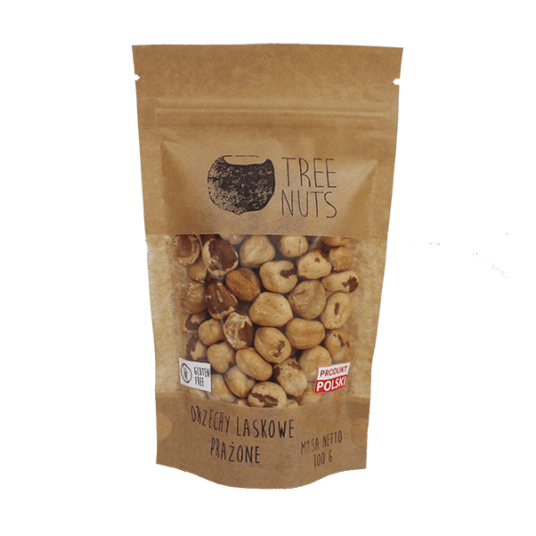 Treenuts - Polski orzech laskowy prażony, 100g -zdjęcie numer 1