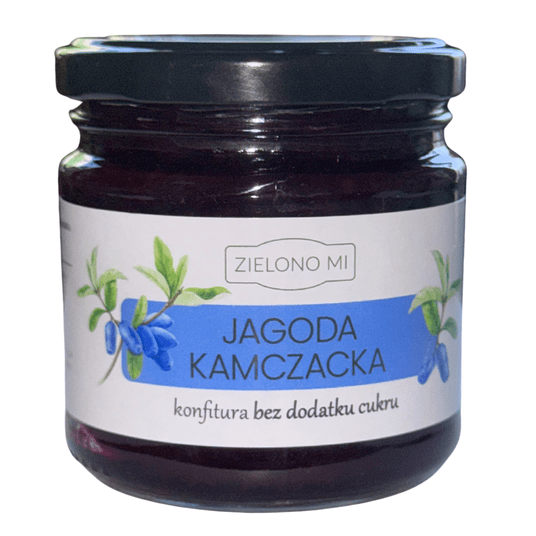 ZielonoMi- Konfitura- Jagoda kamcz. bez cukru 200g -zdjęcie numer 1