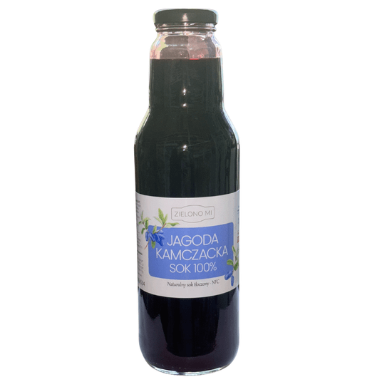 ZielonoMi - Sok z jagody kamczackiej 750ml -zdjęcie numer 1