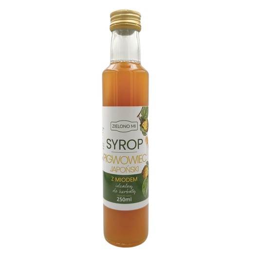 ZielonoMi - Syrop z pigwowca z miodem 250ml -zdjęcie numer 1