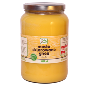 Ghee - masło sklarowane, 1400g