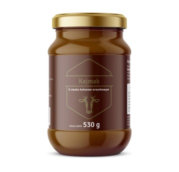 Kajmak krem o smaku kakaowo-orzechowym, 530g