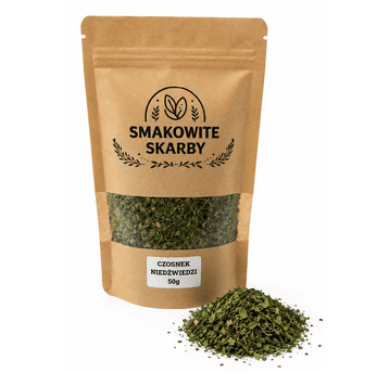 Smakowite Skarby - Czosnek niedźwiedzi suszony 50g