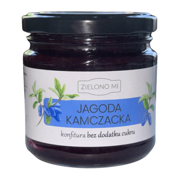 ZielonoMi- Konfitura- Jagoda kamcz. bez cukru 200g