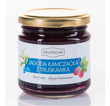 ZielonoMi - Konfitura - Jagoda kamcz.z trusk. 210g